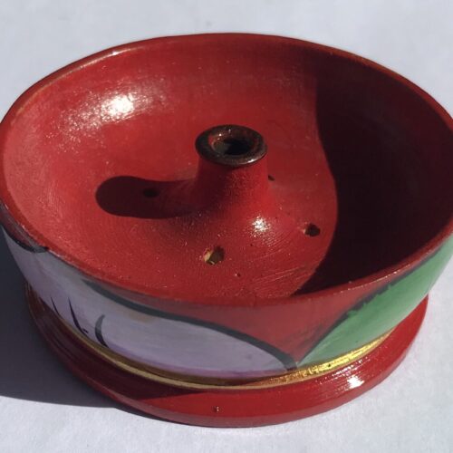 Painted Small Bowl Incense Burner
