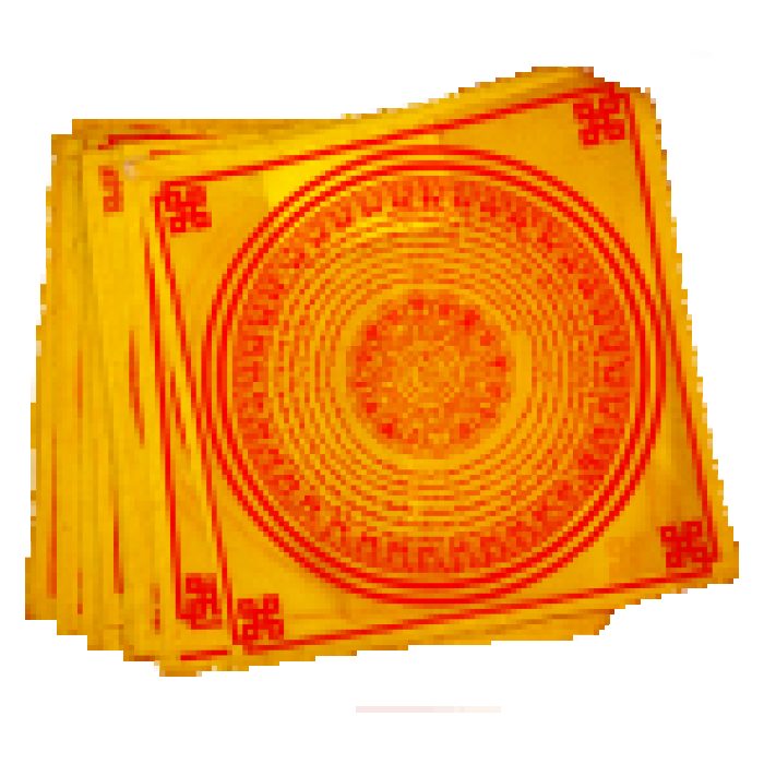 Namgyalma Mantra Prayer Flags - 30x30cm - string of 10 flags