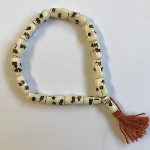Skull Bone Wrist Mala