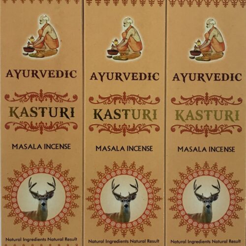 Ayurvedic Masala Incense - Kasturi