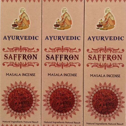 Ayurvedic Masala Incense - Saffron