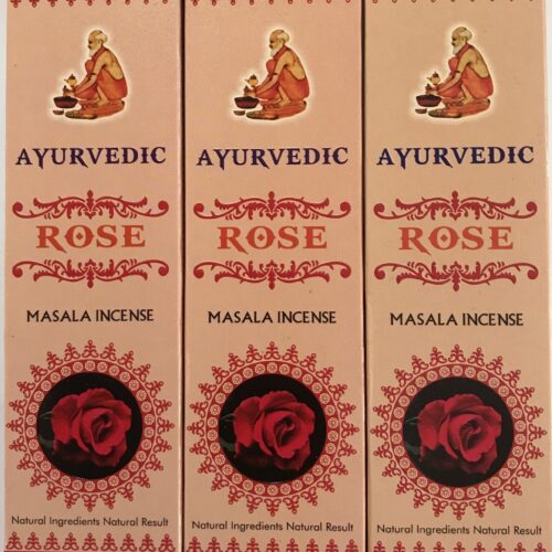 Ayurvedic Masala Incense - Rose