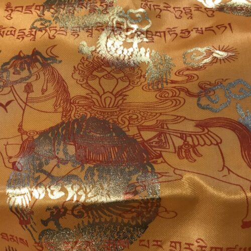 Gold Print Prayer Flags