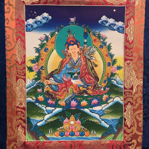 Guru Rinpoche Hand-painted Thangka