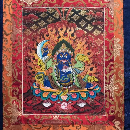 Mahakala Hand-painted Thangka