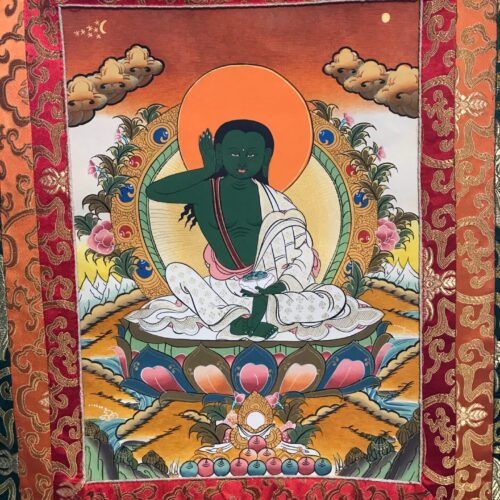 Milarepa Hand-painted Thangka