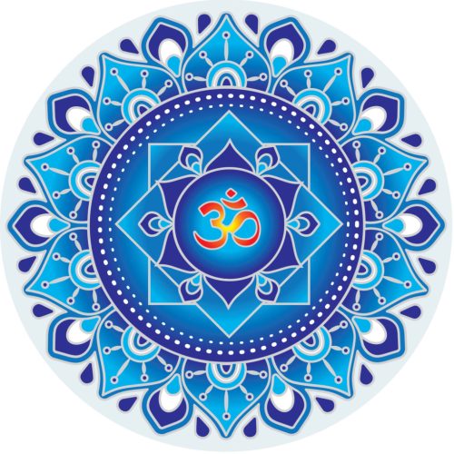 Sunseal - Blue Om Mandala