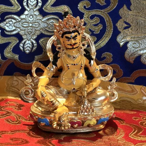 Padmasambhava - small hand painted consecrated statue - 9cm