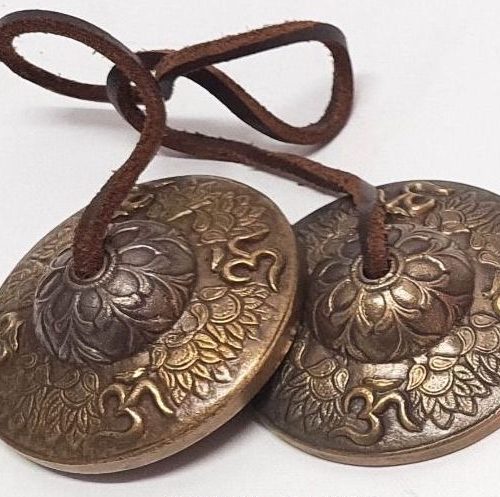 Tingsha - Lotus Om  6cm