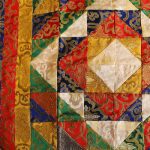 Patchwork Puja altar cloth - 42x42cm